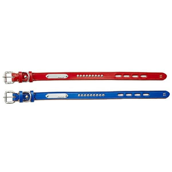 手縫平首輪中一 30mm ブルー | ペティオ オンライン ショップ本店