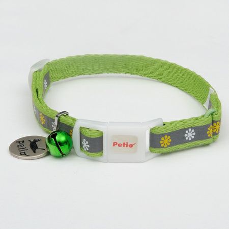 CAT COLLAR キャットカラー バトンフラワーカラー グリーン | ペティオ