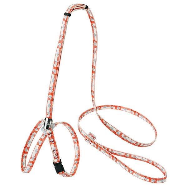 CAT HARNESS キャットハーネス チェックハーネスリード レッド
