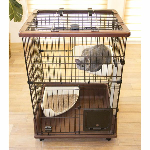 【未使用品】ネココ　仔猫からキャットルームサークル【値下】 ペティオ ネココ 仔猫からのしつけにもぴったりな キャットルーム