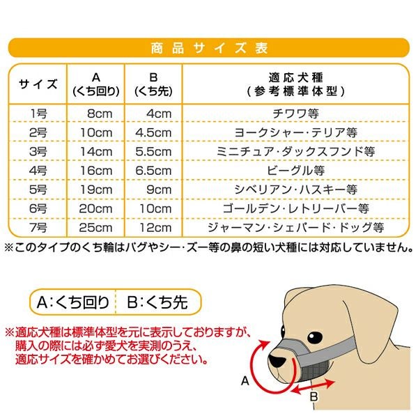 ソフト口輪 2号 | ペティオ オンライン ショップ本店