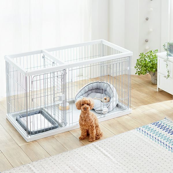 直接引き取り限定 ペティオ ドッグルームサークル レギュラー 37%OFF！買い替え特集】トイレのしつけが出来る ドッグルームサークル