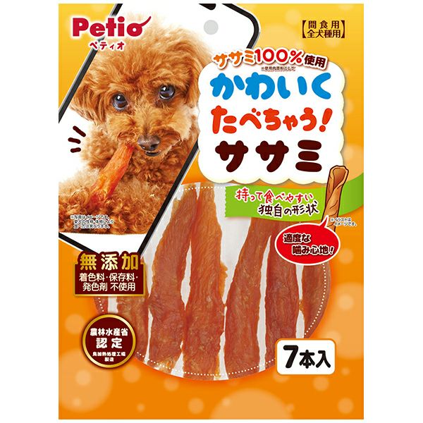 かわいくたべちゃう！ササミ 7本入 | ペティオ オンライン ショップ本店
