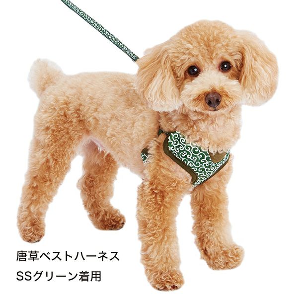 犬雅 唐草ベストハーネス S レッド | ペティオ オンライン ショップ本店