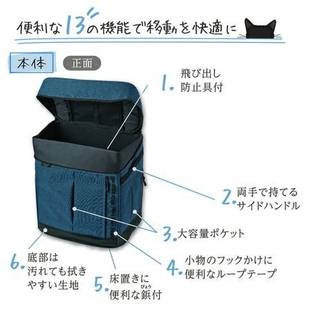Add.Mate アドメイト Liscio CAT リシオ キャット リュックキャリー