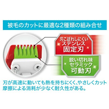 Self Trimmer セルフトリマー コードレスバリカン ディテール