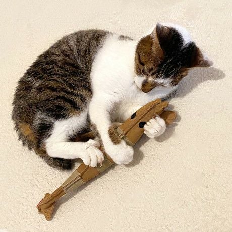 猫用おもちゃ けりぐるみ タフレザー 最強のエビ | ペティオ