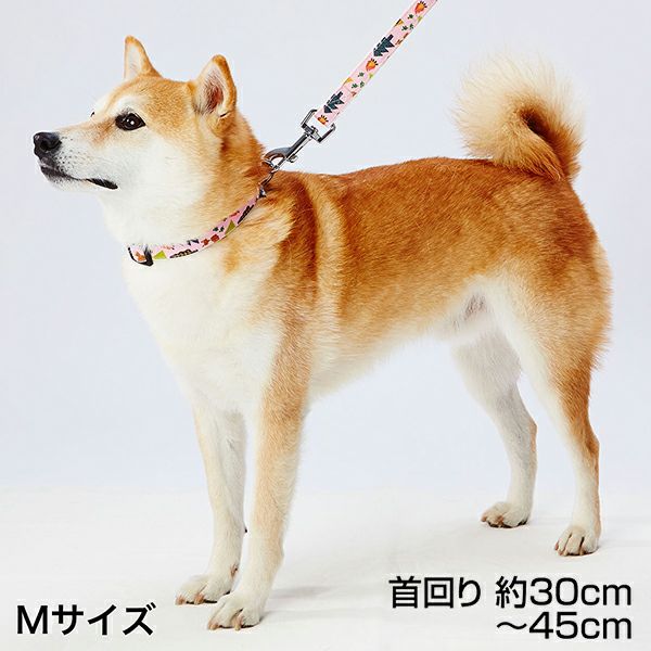 犬用首輪 EthicalDoor エシカルドア アニマルカラー M ピンク