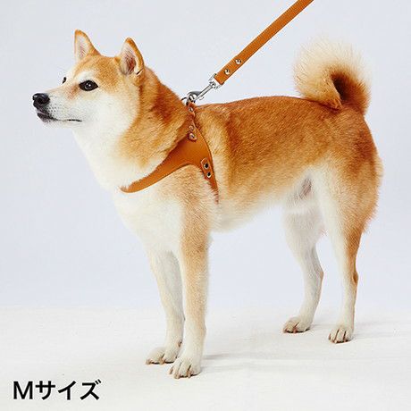 hunting pony　犬　ハーネス　キャメル 50%OFF！タイムセール】Porta ポルタ ソフトレザーベストハーネス M