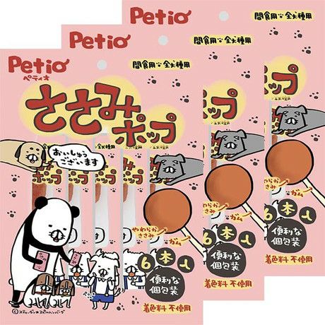 ささみポップ 6本入×3個 | ペティオ オンライン ショップ本店