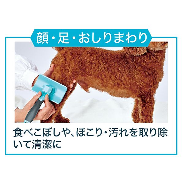 Self Trimmer セルフトリマー プッシュ掃除式 肌に優しいスリッカー