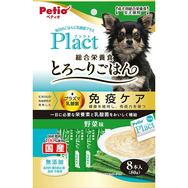 成犬用総合栄養食 10%OFF！おでかけ特集】Plact プラクト 総合栄養食 無添加 とろーり