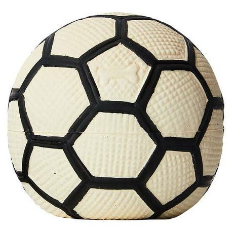 犬用おもちゃ サイレントドッグラテックス サッカーボール | ペティオ