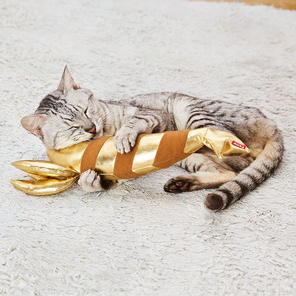 猫用おもちゃ けりぐるみ ゴールドエビ | ペティオ オンライン