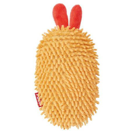 15%OFF！スーパーSALE】犬用おもちゃ モコモコシャカシャカTOY エビ天