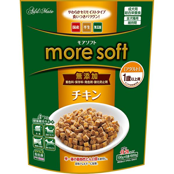 Add.Mate アドメイト more soft モアソフト チキンアダルト 600g