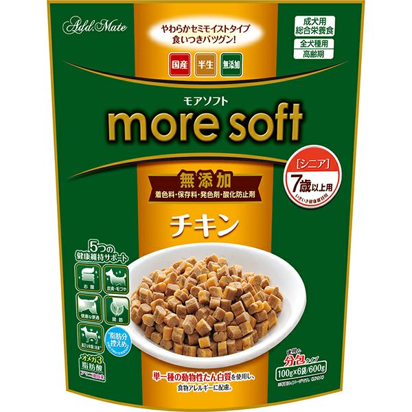 Add.Mate アドメイト more soft モアソフト チキンシニア 600g