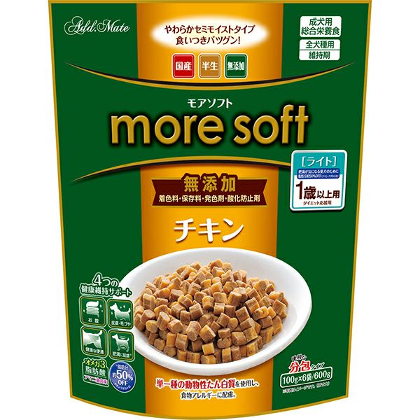 ドッグフード mori 20%OFF！スーパーSALE】Add.Mate アドメイト more soft モアソフト