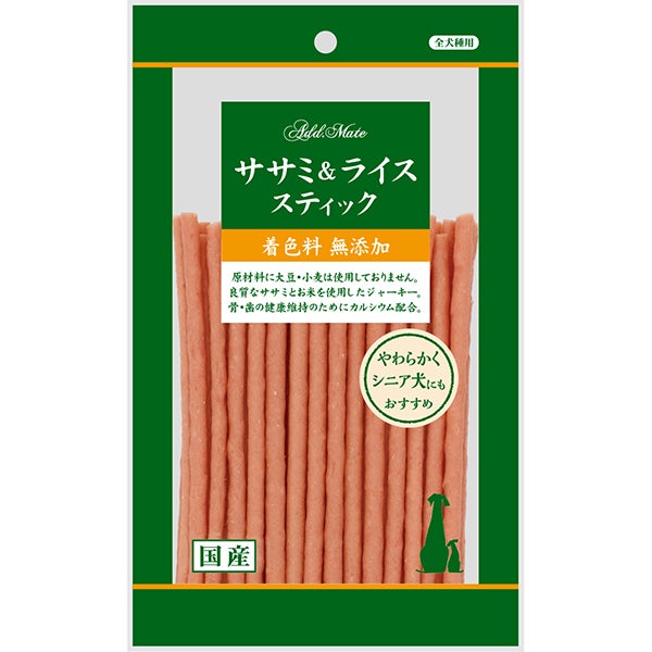 Add.Mate アドメイト ササミ＆ライススティック 80g | ペティオ