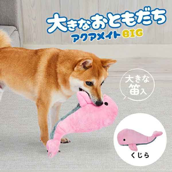Add.Mate アドメイト 犬用おもちゃ アクアメイトBIG クジラ | ペティオ