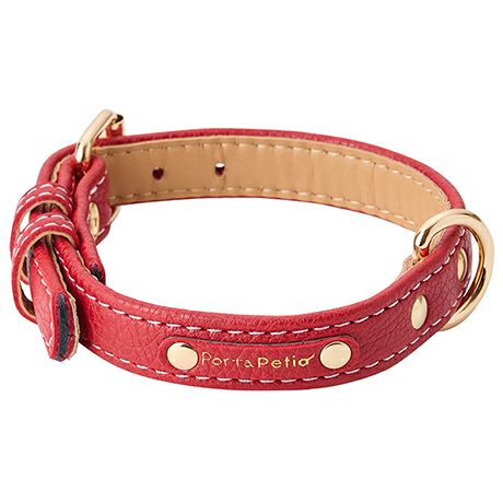 3/31まで限定値下げ［新品］PRADA レザー首輪 大型犬用　黒 スタッズ 大型犬・超大型犬用 スタッズ首輪 カウレザー 最高級本革【パンク/Punk