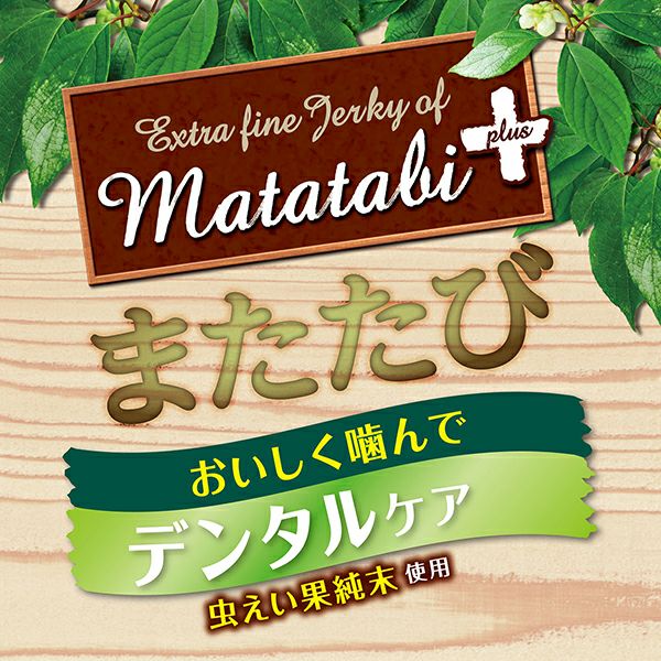 またたびプラス デンタルケア 歯みがきスティック ササミ 25g