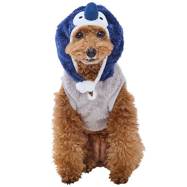 30%OFF！あったかアイテム】犬用ウェア 変身パーカー 雪国のどうぶつ