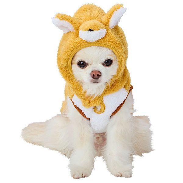 30%OFF！スーパーSALE】犬用ウェア 変身パーカー 雪国のどうぶつ