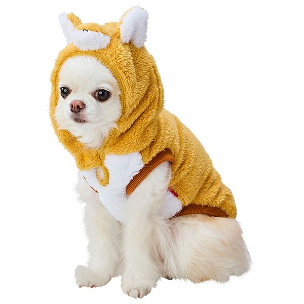30%OFF！あったかアイテム】犬用ウェア 変身パーカー 雪国のどうぶつ