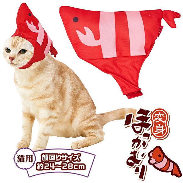 猫あむさん専用 30%OFF！あったかアイテム】猫用コスプレ 変身ほっかむり ジャパニーズ