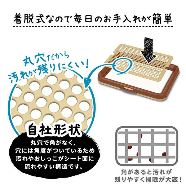 30%OFF】【シーツ破れ防止カバー付き】トイレのしつけが出来る ドッグ