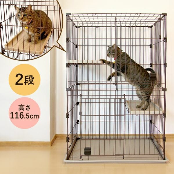 20%OFF】【数量限定スターター6点セット】キャットサークル 2段＋つめ