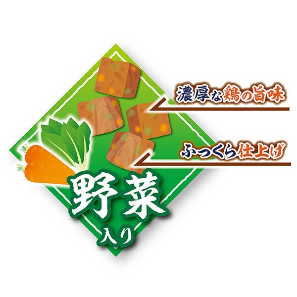 鶏まろ 無添加 角切り 野菜入り 180g | ペティオ オンライン ショップ本店