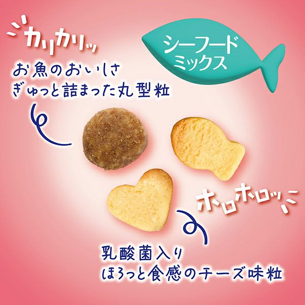 ネコちゃんの乳酸菌のちから 3ヶ月からのフェカリス菌プチクランチ