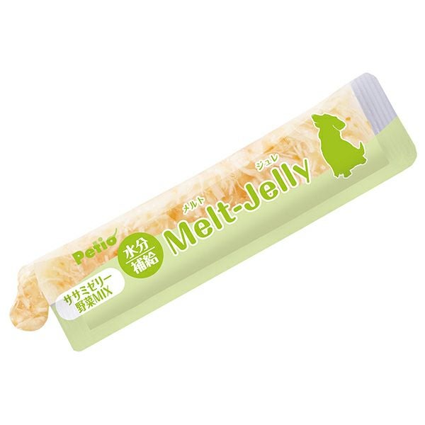 444.dogs専用 メルトジュレ ForDog 水分補給 ササミゼリー野菜MIX乳酸菌入り 10本
