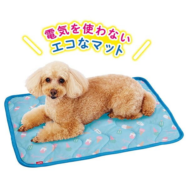 犬猫用マット 防ダニ加工 ふれた瞬間ひんやりマット M | ペティオ