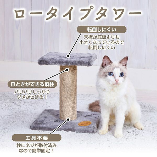 Add.Mate アドメイト 猫用タワー ロータイプタワー | ペティオ