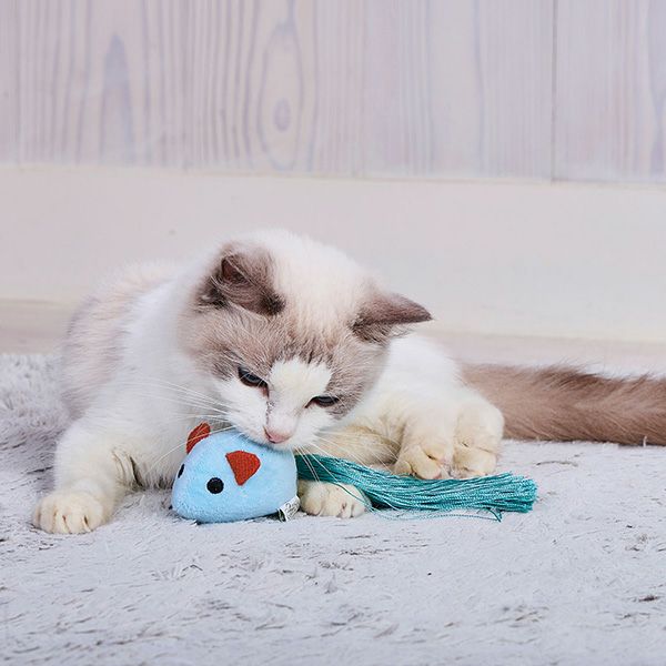 Add.Mate アドメイト 猫用おもちゃ ロングテールマウス タッセルテール
