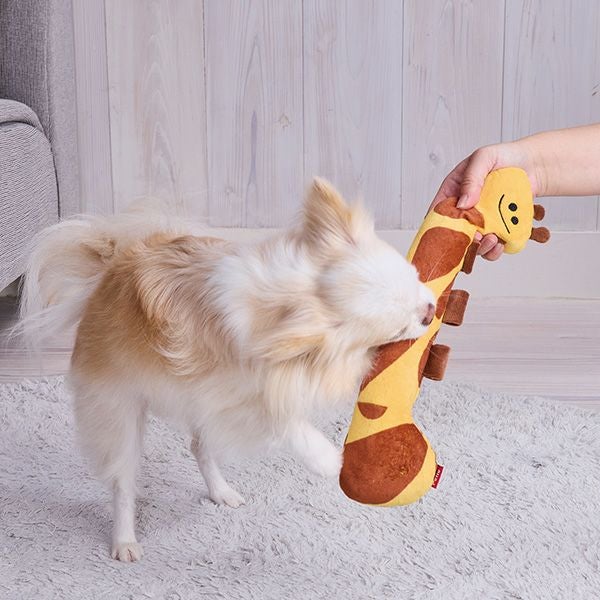 犬用おもちゃ プイプイタグかme～ キリン | ペティオ オンライン
