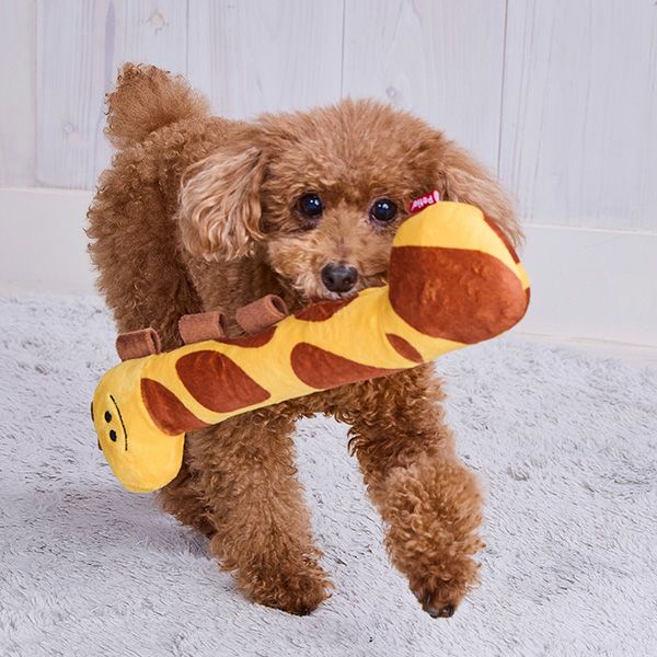 犬用おもちゃ プイプイタグかme～ キリン | ペティオ オンライン