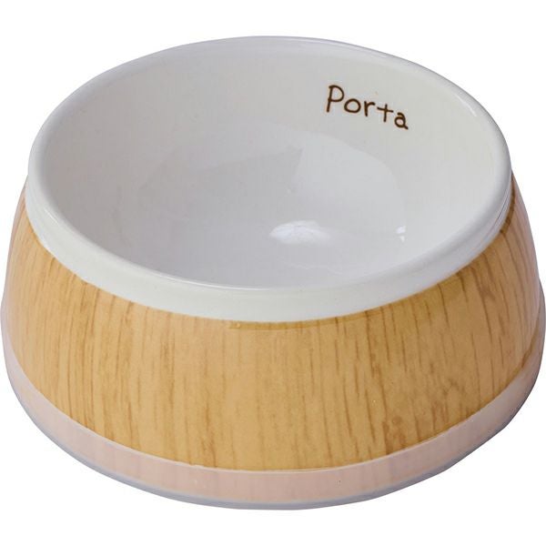 20%OFF！スーパーSALE】犬用食器 Porta 木目調食器 S【会員様限定