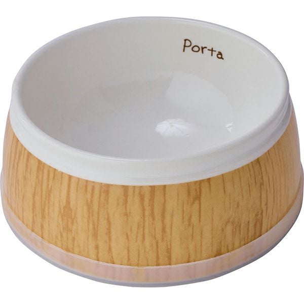 TOM 犬用食器 犬用食器 Porta 木目調食器 M | ペティオ オンライン ショップ本店