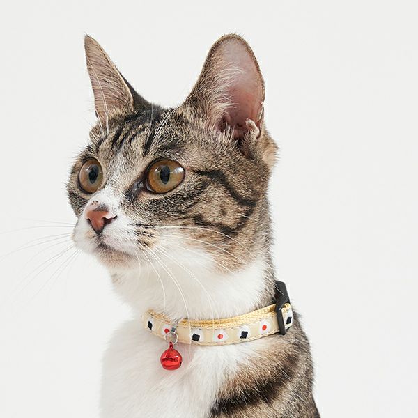 猫用首輪 CAT COLLAR オニギリ イエロー | ペティオ オンライン