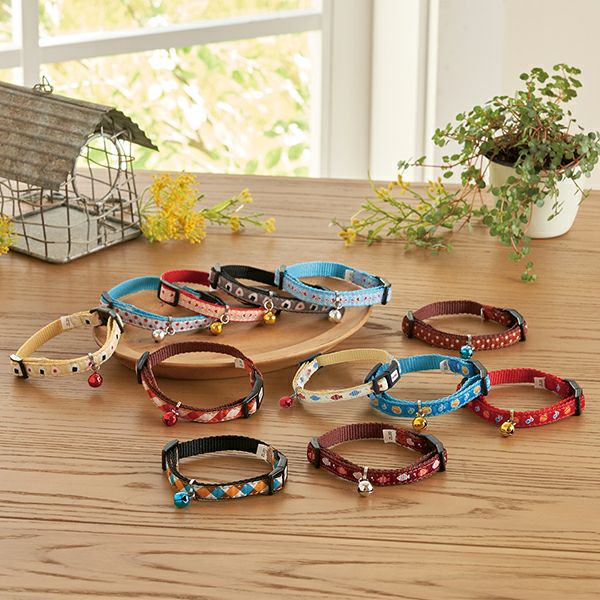 猫用首輪 CAT COLLAR チェック レッド | ペティオ オンライン ショップ本店