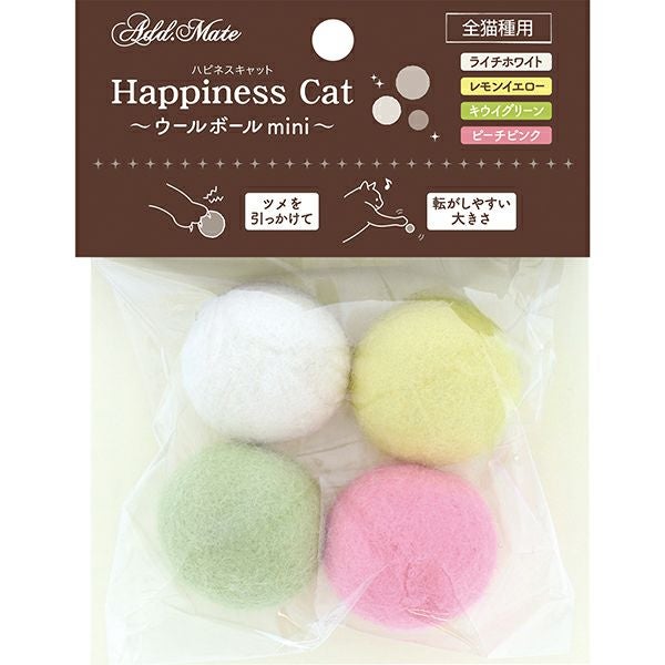 Add.Mate アドメイト 猫用おもちゃ Happiness Cat ウールボールmini 4