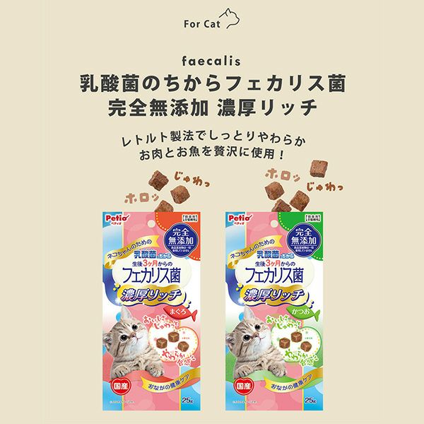 ネコちゃんの乳酸菌のちから フェカリス菌 完全無添加 濃厚リッチ