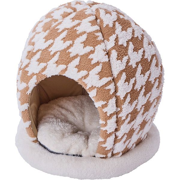 30%OFF！あったかアイテム】犬猫用ベッド あったかくつろぎベッド