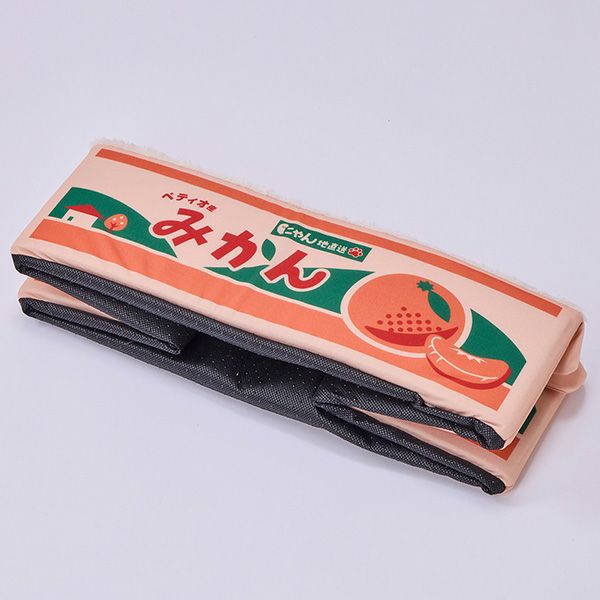30%OFF！スーパーSALE】猫用ベッド にゃん地直送 ぽかぽかBOX みかん