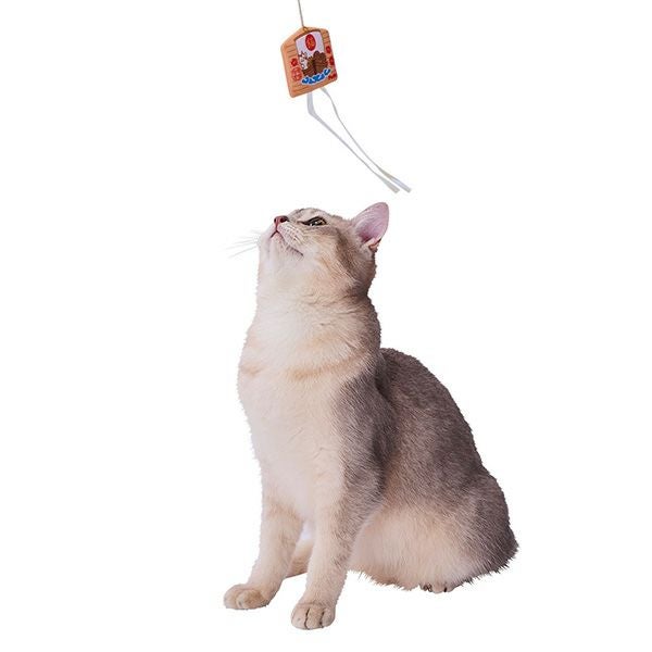 15%OFF！スーパーSALE】猫用おもちゃ 猫小町 凧じゃらし 絵馬【会員様