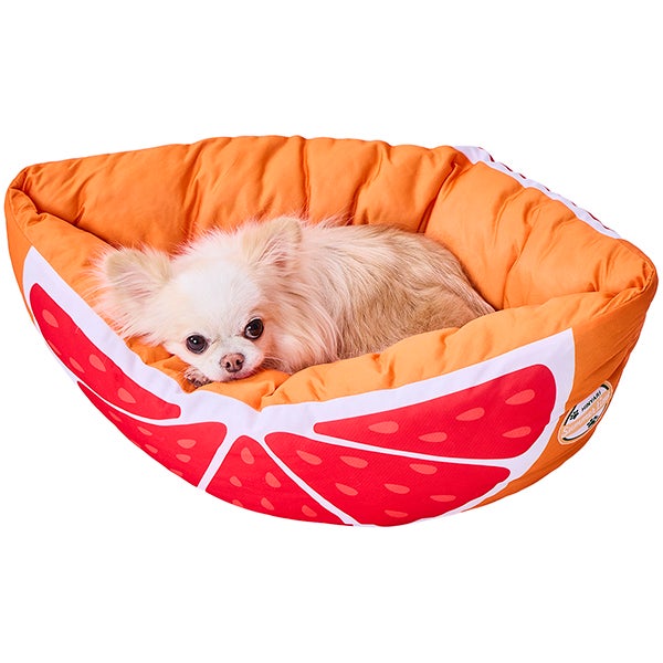 犬猫用ベッド ひんやりサマーベッド ピンクグレープフルーツ